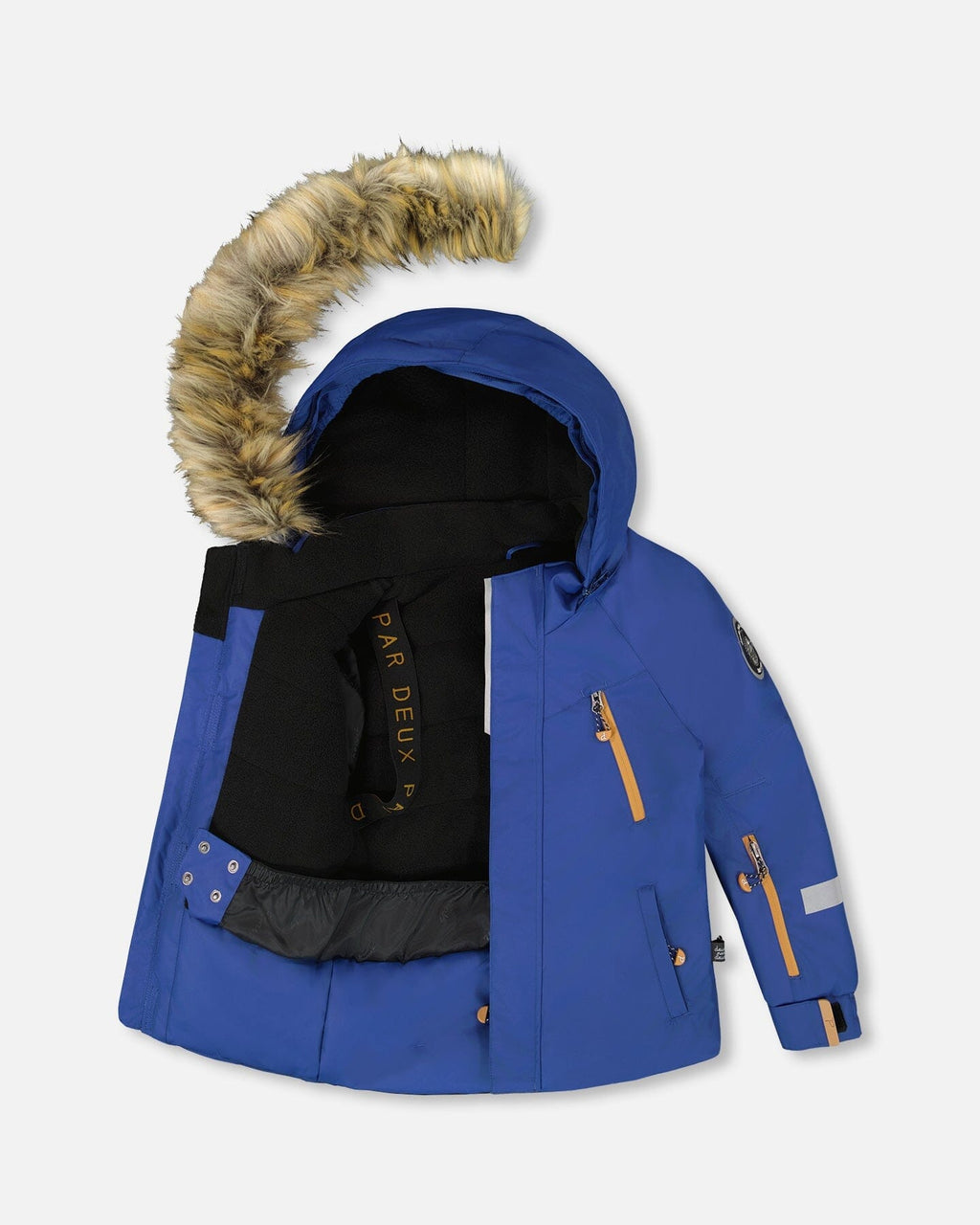 Two-Piece Play Snowsuit Navy And Brown