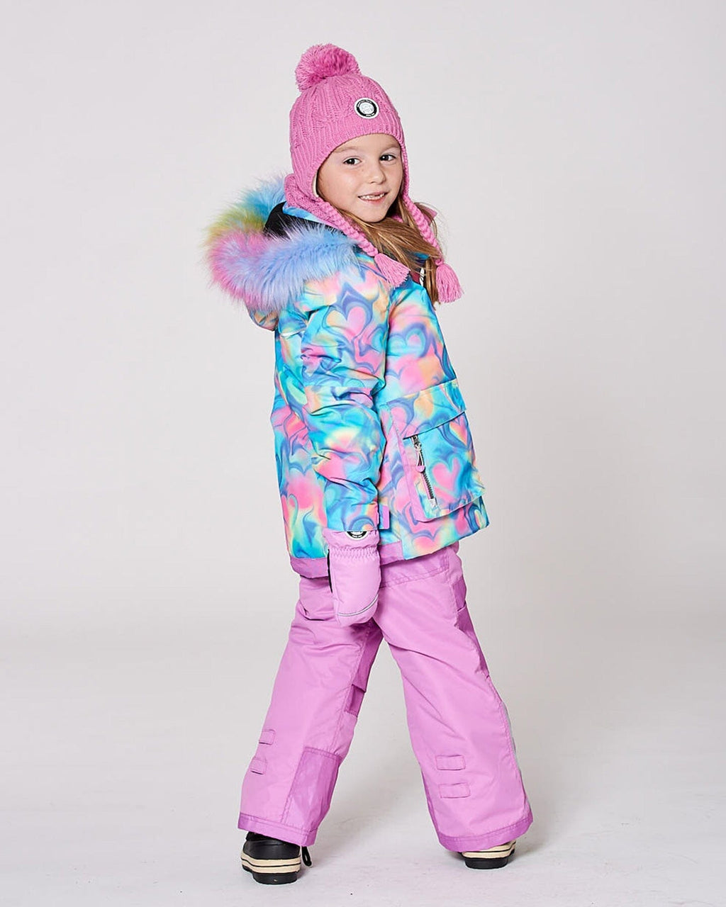 Two-Piece Play Snowsuit Purple