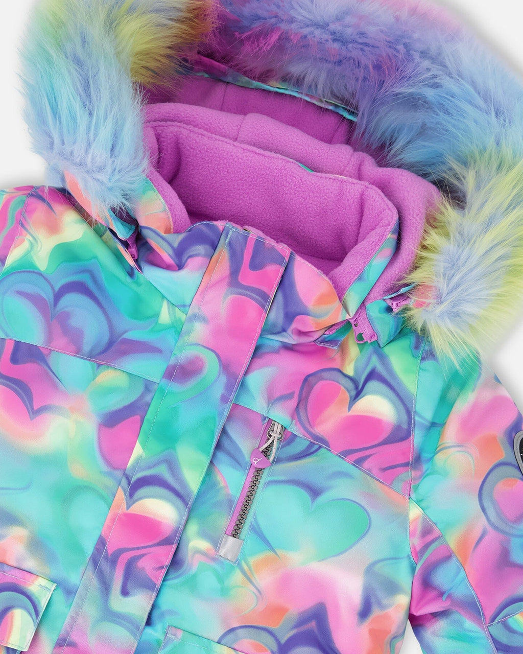 Two-Piece Play Snowsuit Purple