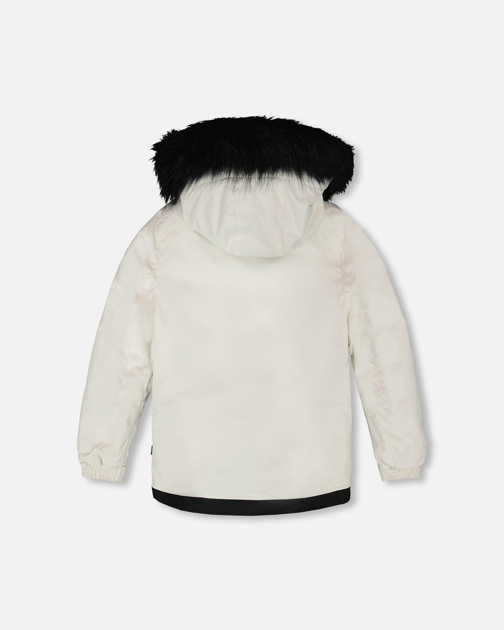 Two-Piece Play Snowsuit Off-White With Printed Pants