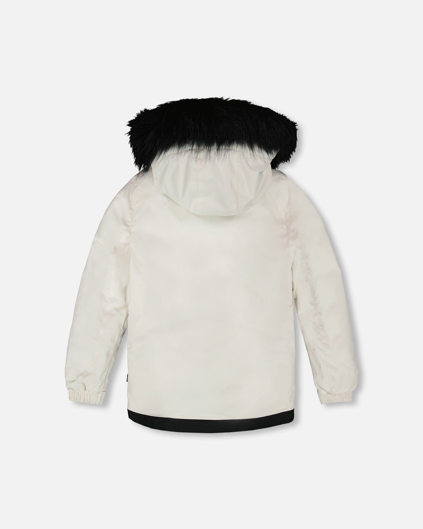 Two-Piece Play Snowsuit Off-White With Printed Pants