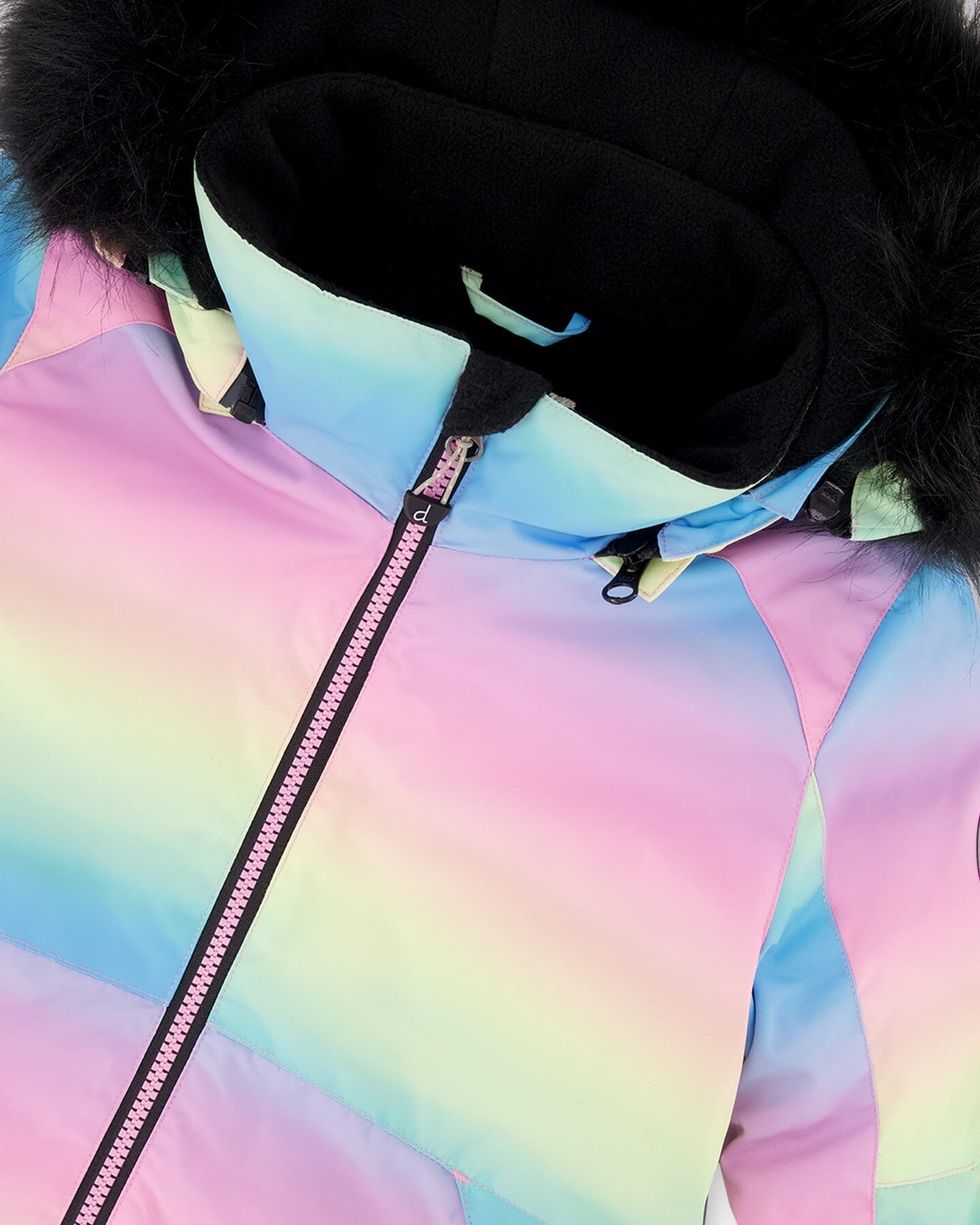 Two-Piece Play Snowsuit Smiley Face Girl