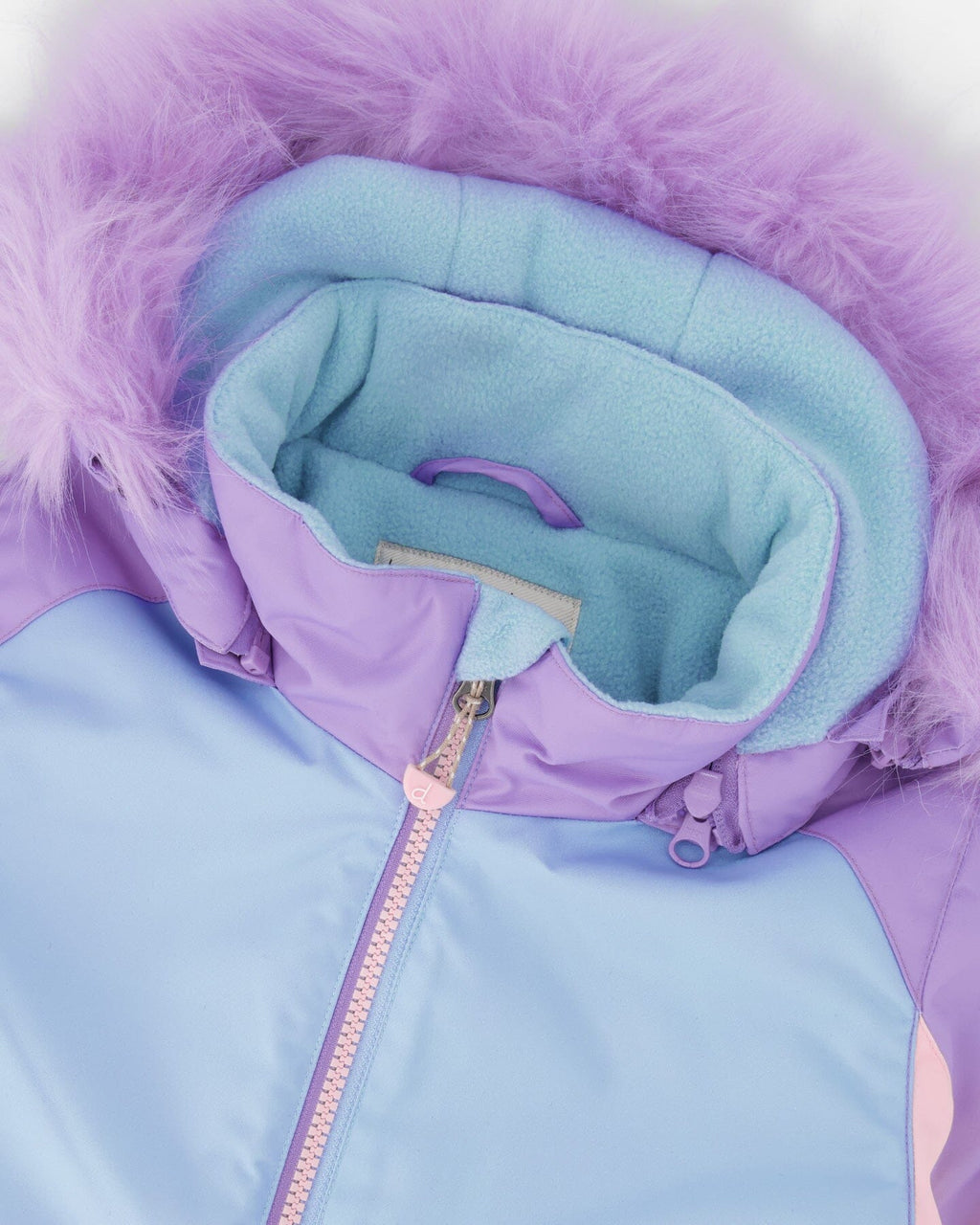 Two-Piece Play Snowsuit Purple Geo
