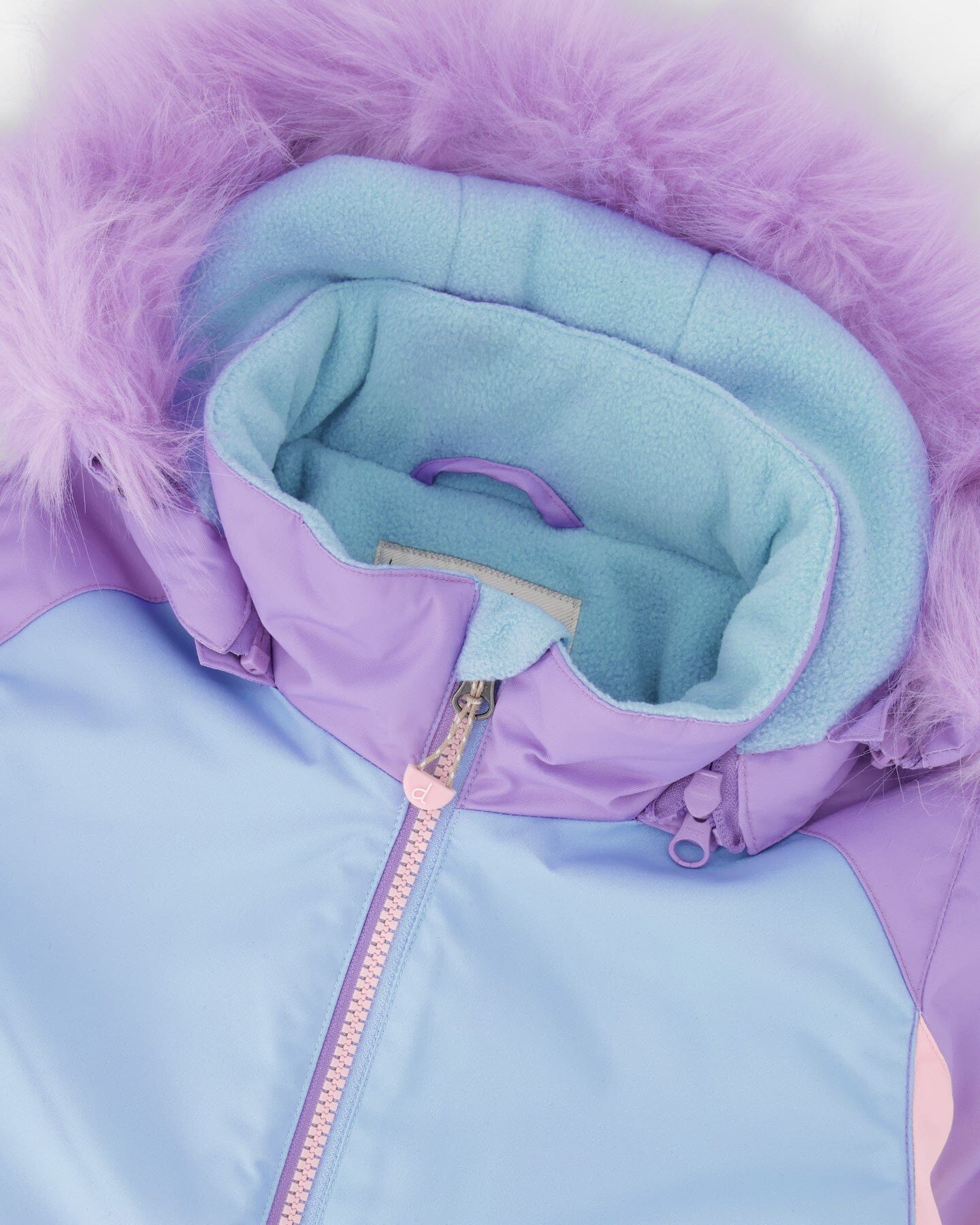 Two-Piece Play Snowsuit Purple Geo