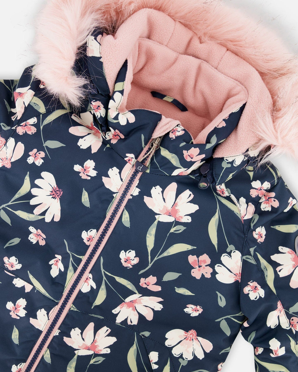 Two-Piece Play Snowsuit Flower Print