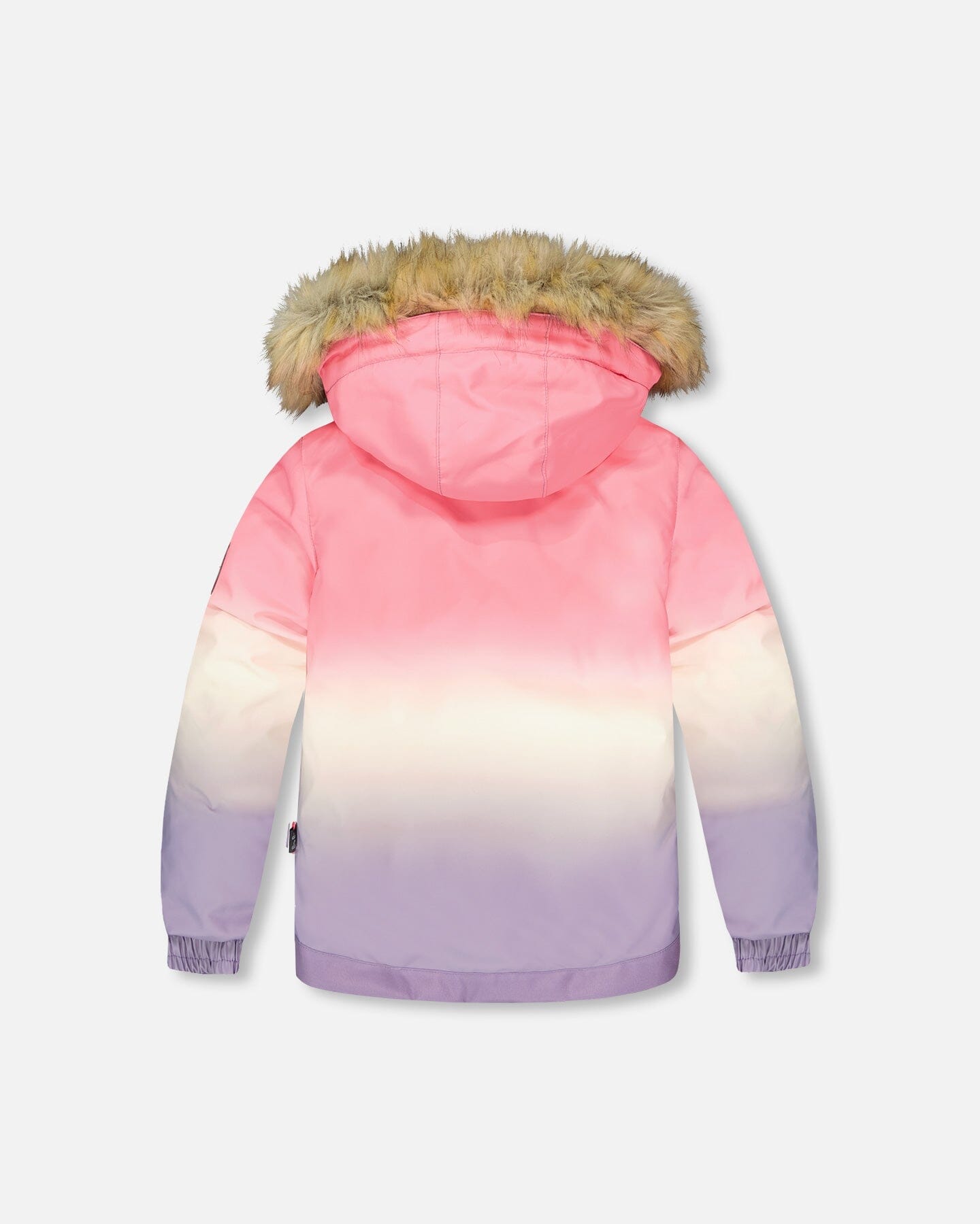 Two-Piece Play Snowsuit Black Retro Flower Print