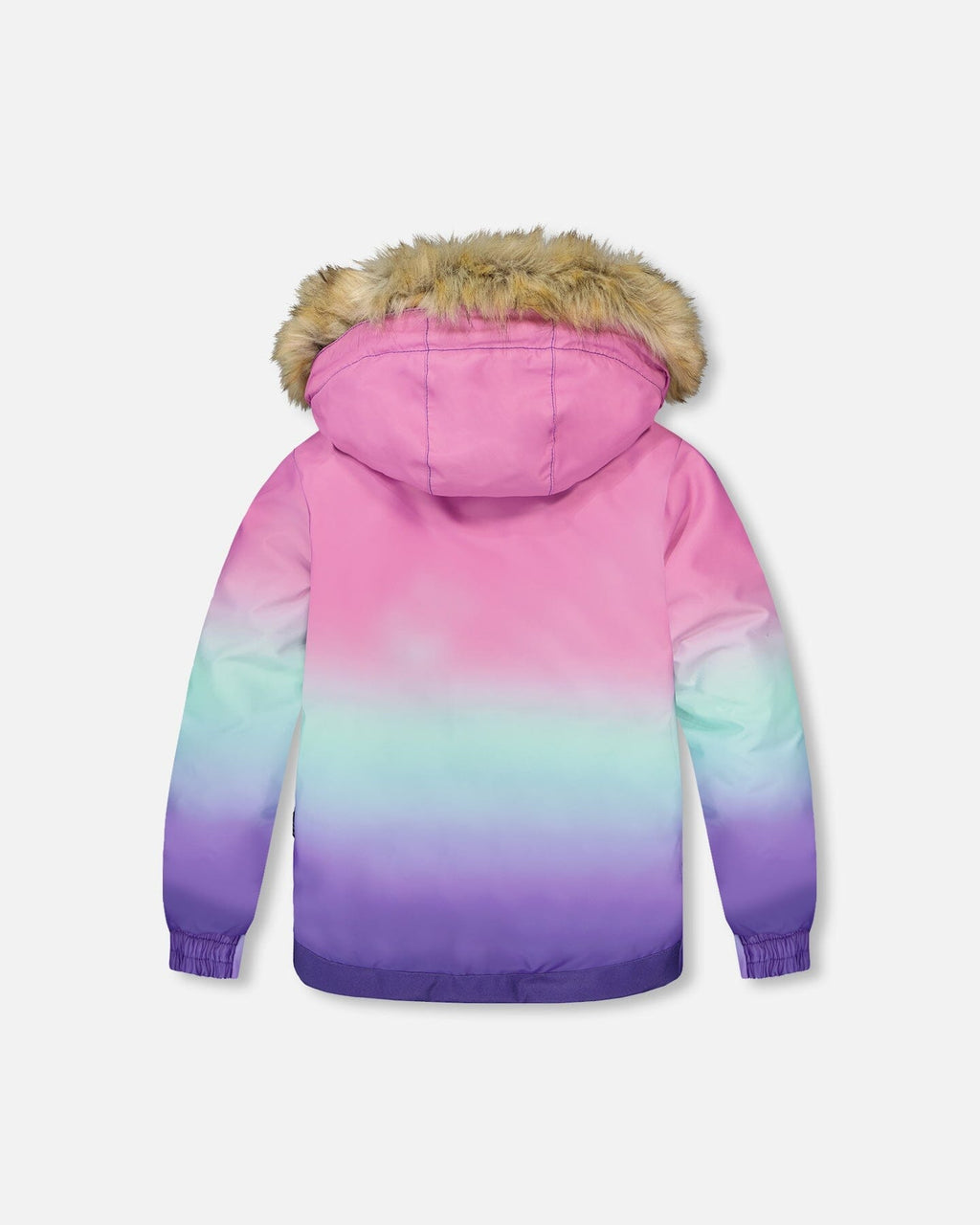 Two-Piece Play Snowsuit Purple Mountain Print