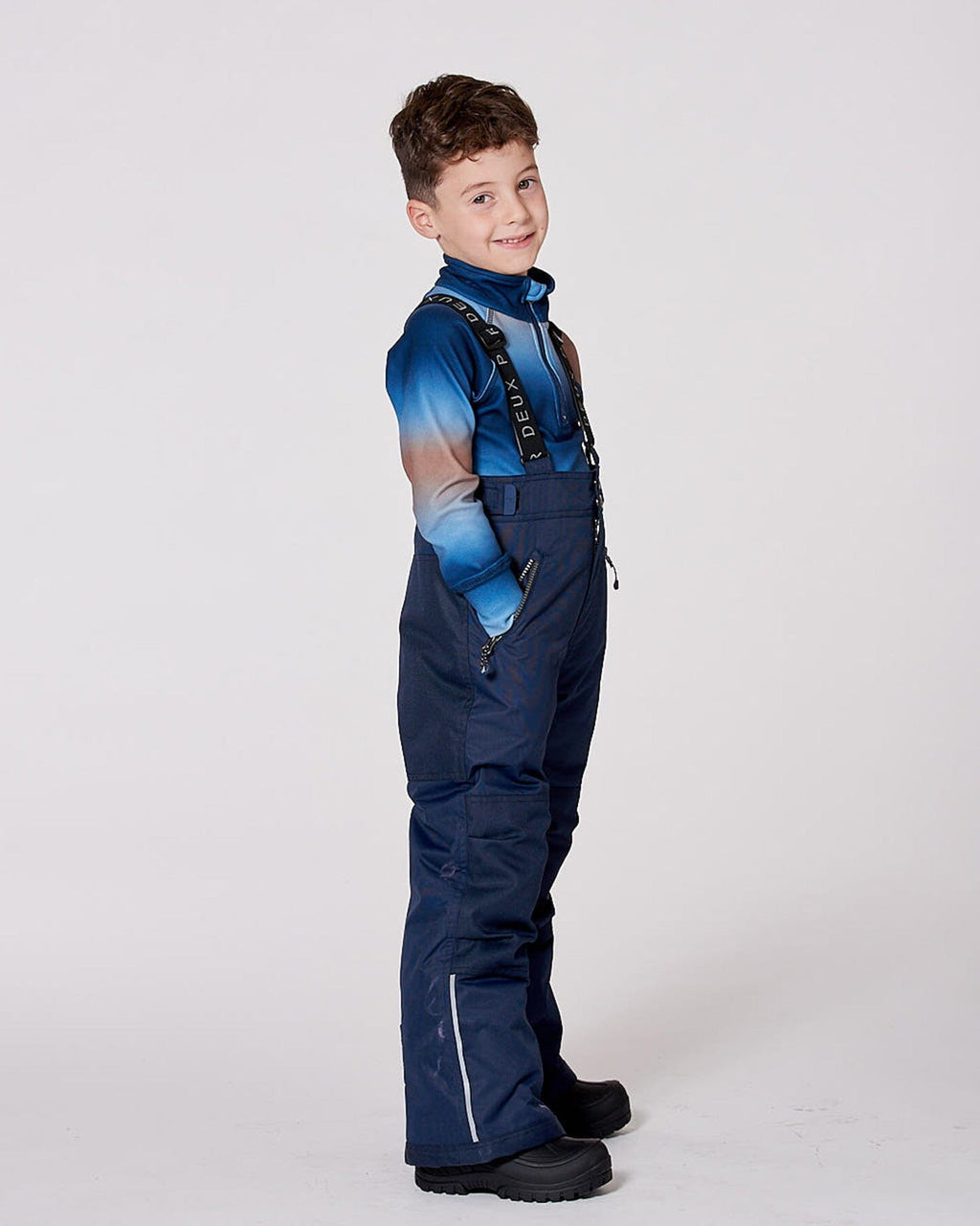 Solid Play Snow Pants Navy Blue