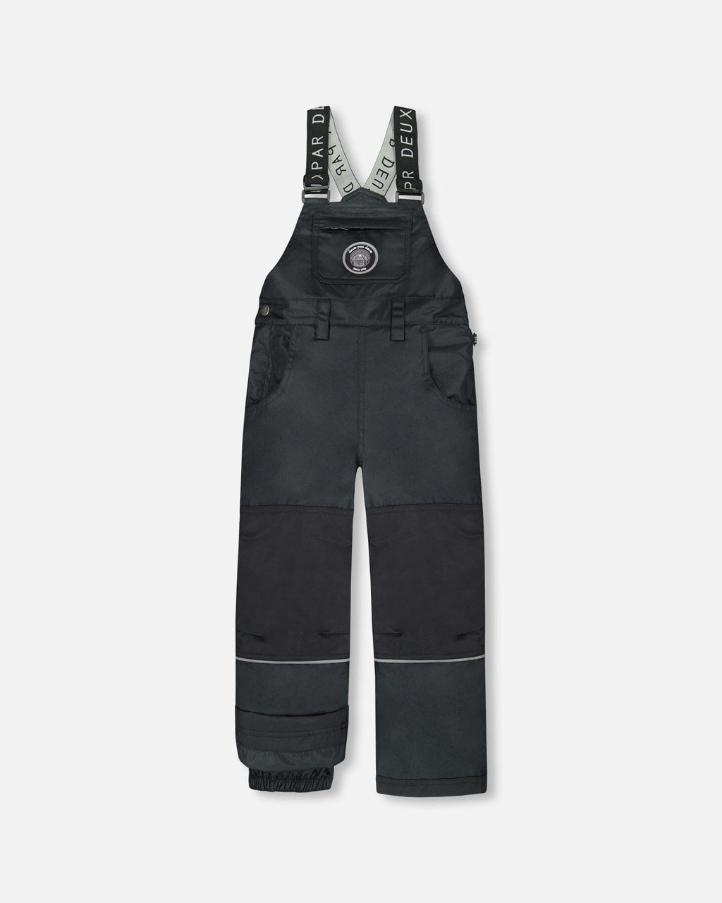 Solid Play Overall Snow Bib Black