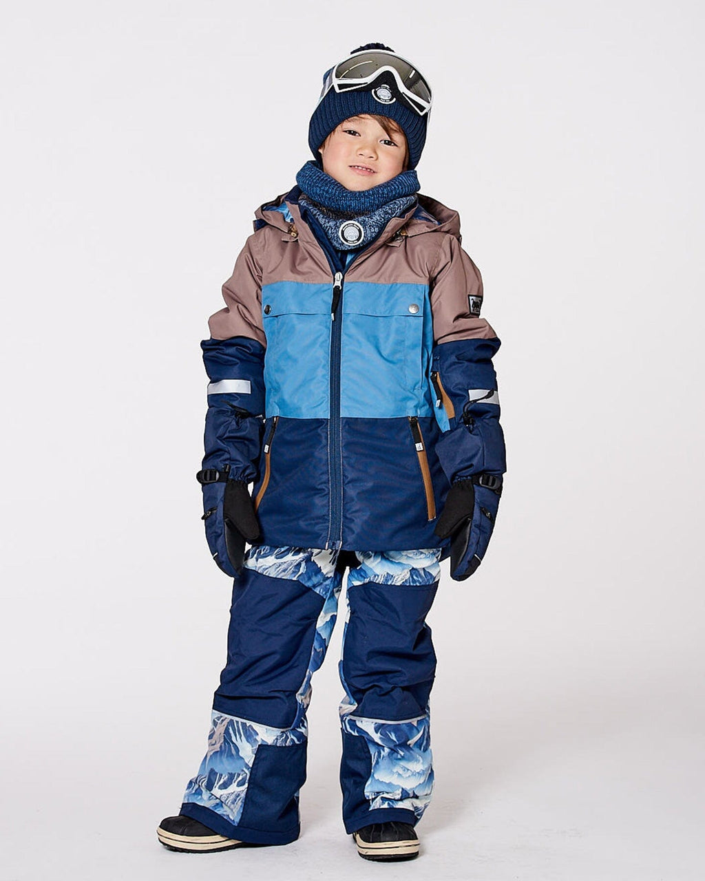 Two-Piece Teknik Snowsuit Blue Mountains