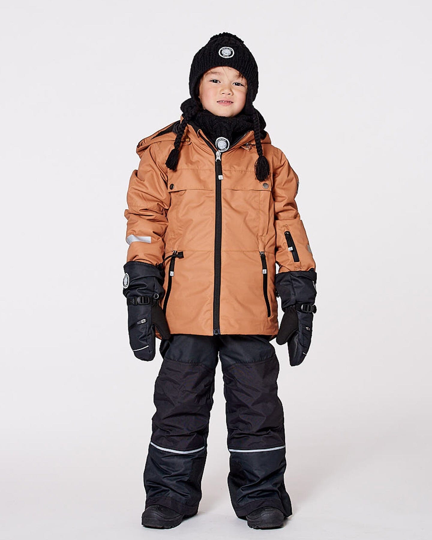Two-Piece Teknik Snowsuit Brown And Black