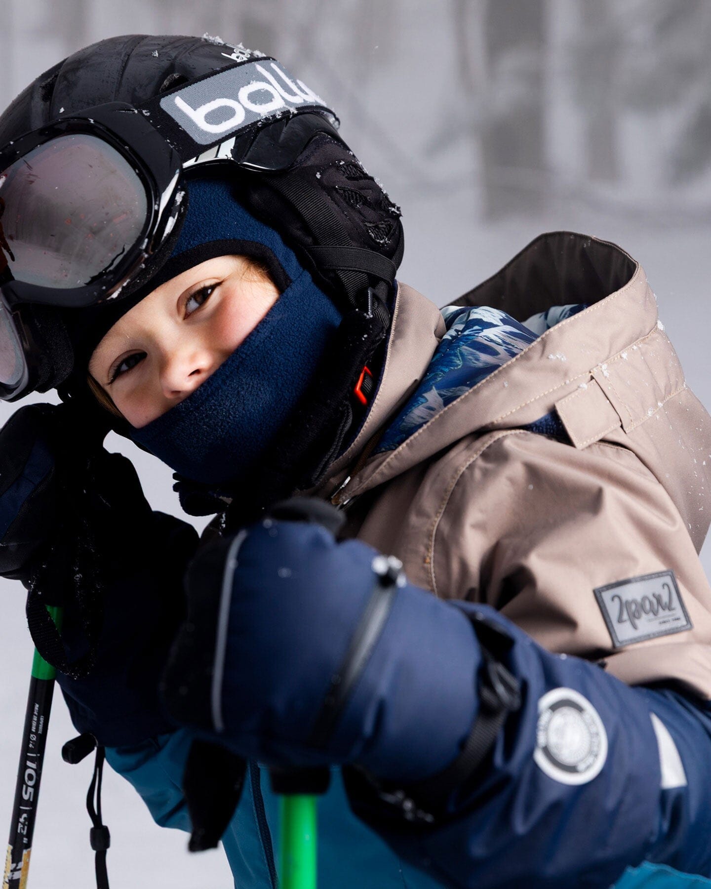 Polar Fleece Balaclava Navy Blue