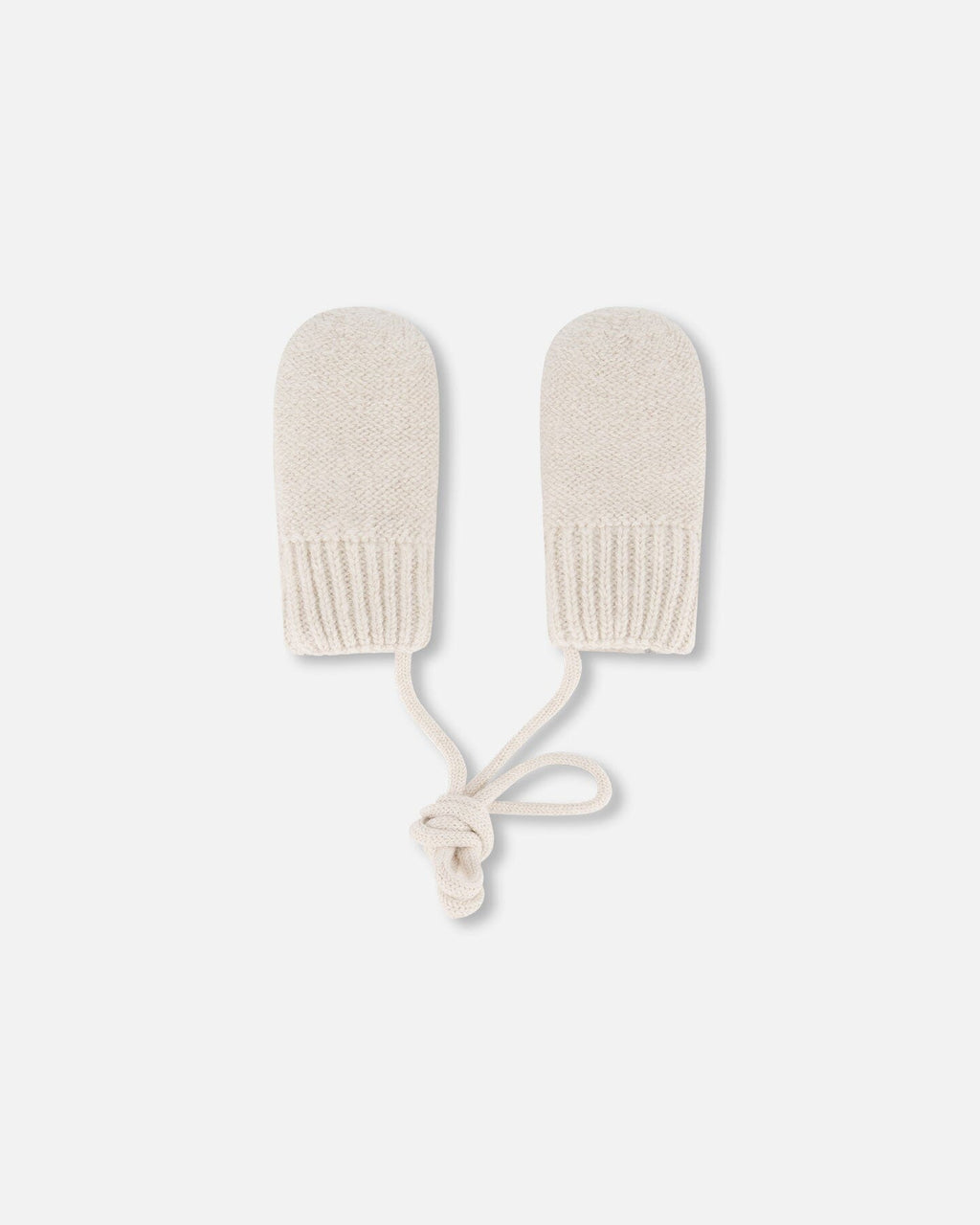 Infant Knit Mittens Off-White