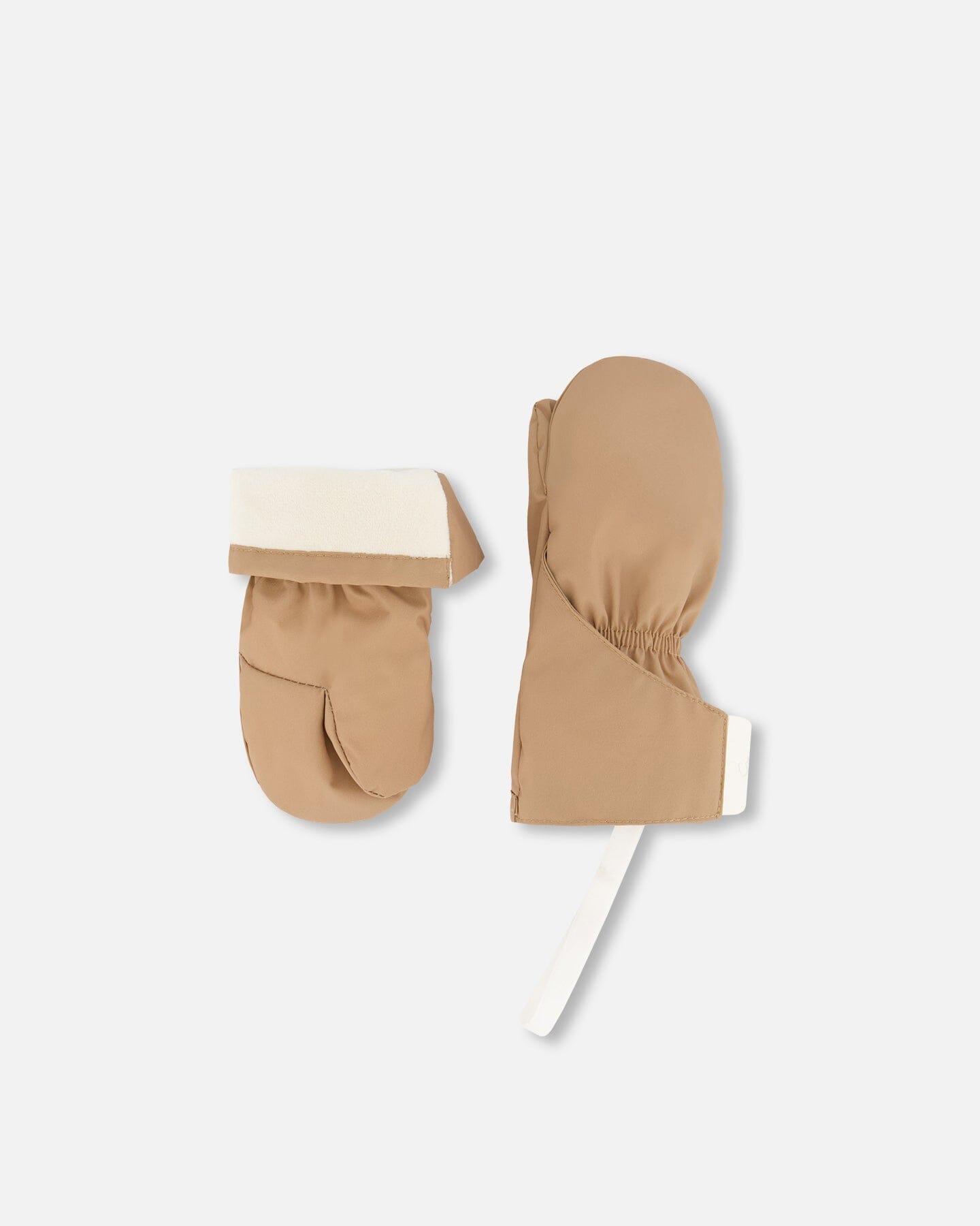 Lined Baby Mittens Chanterelle