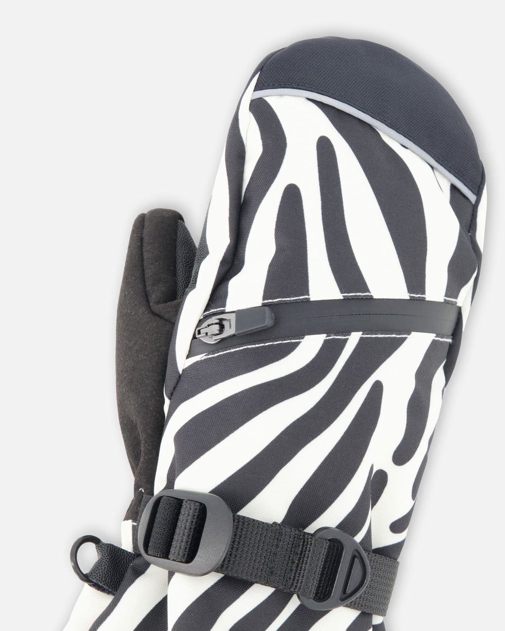 Winter Mittens Teknik Zebra Print