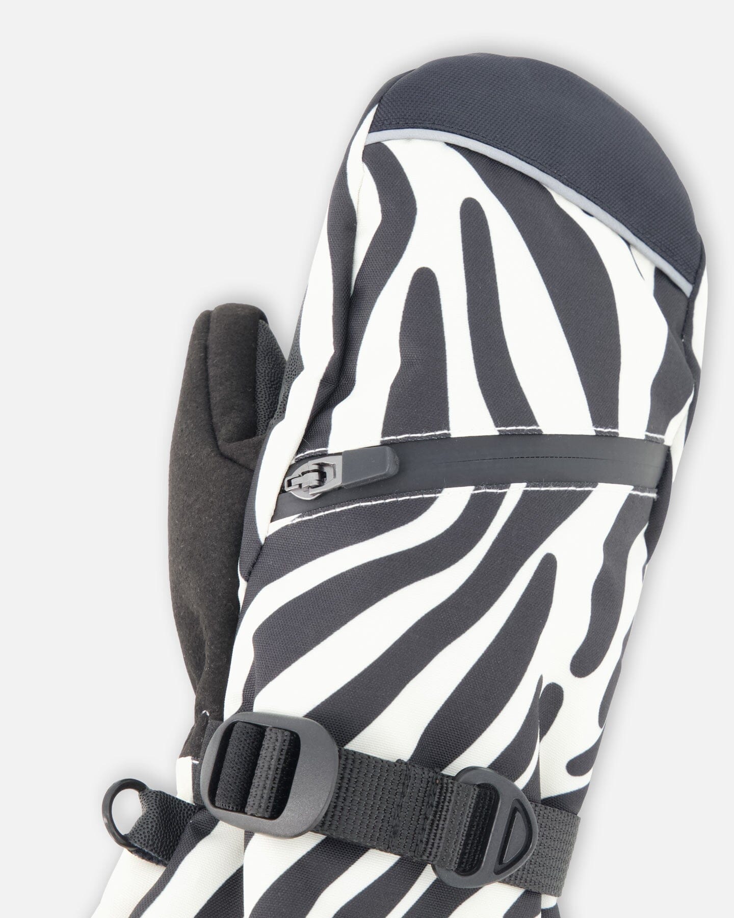 Winter Mittens Teknik Zebra Print