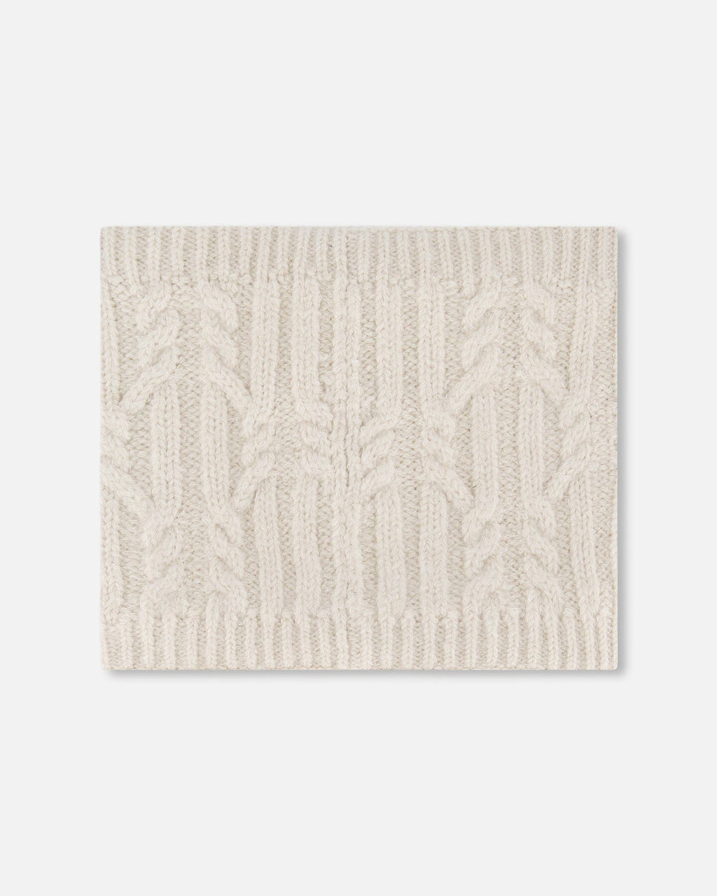 Lined Winter Neckwarmer Off-White