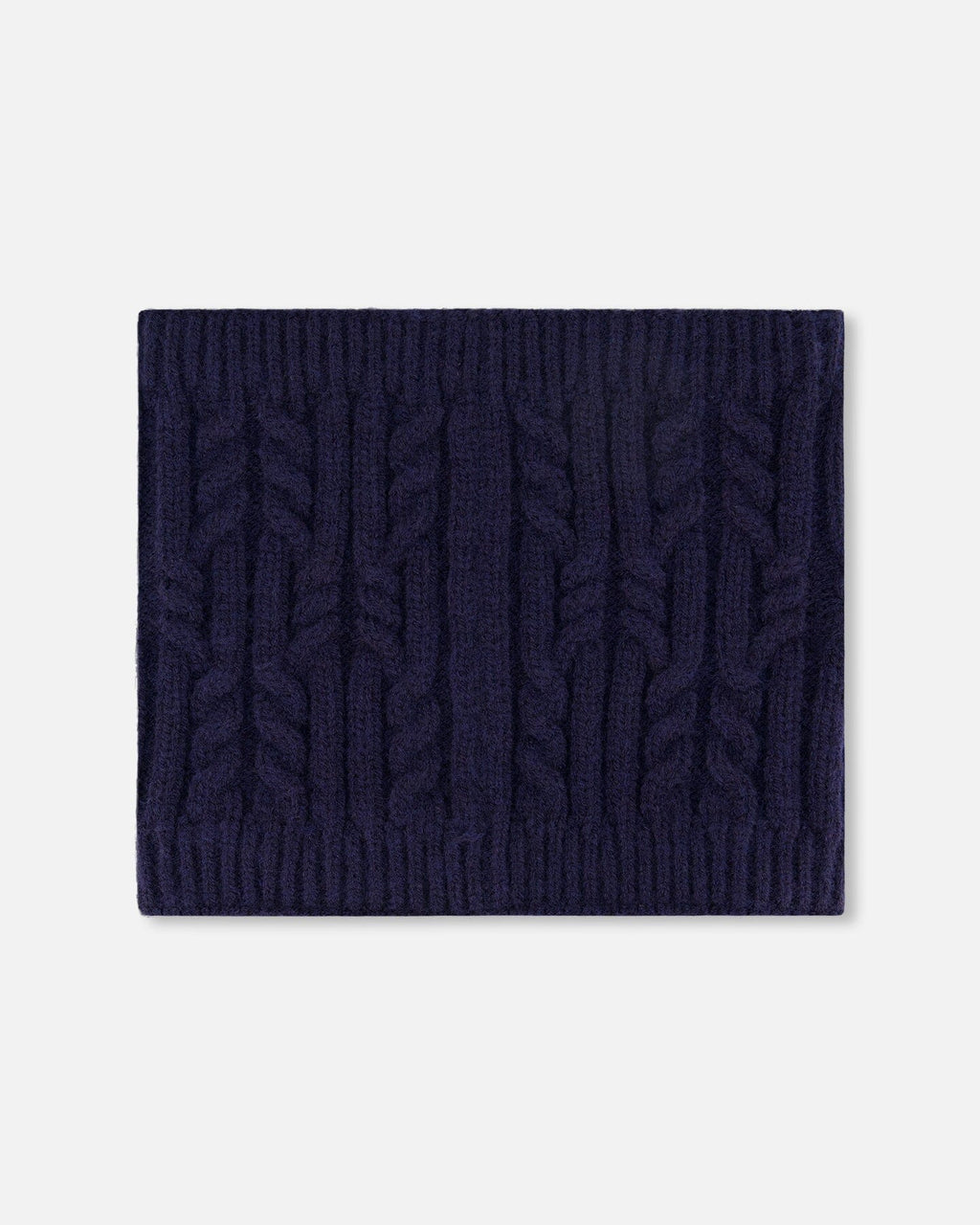 Lined Winter Neckwarmer Navy Blue