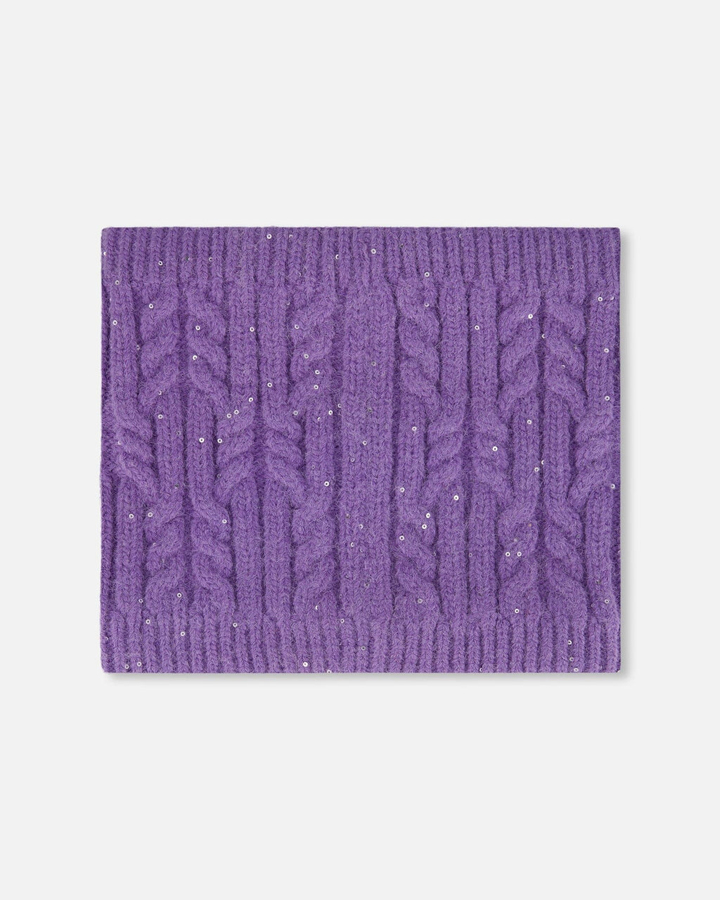 Lined Winter Neckwarmer Lavender