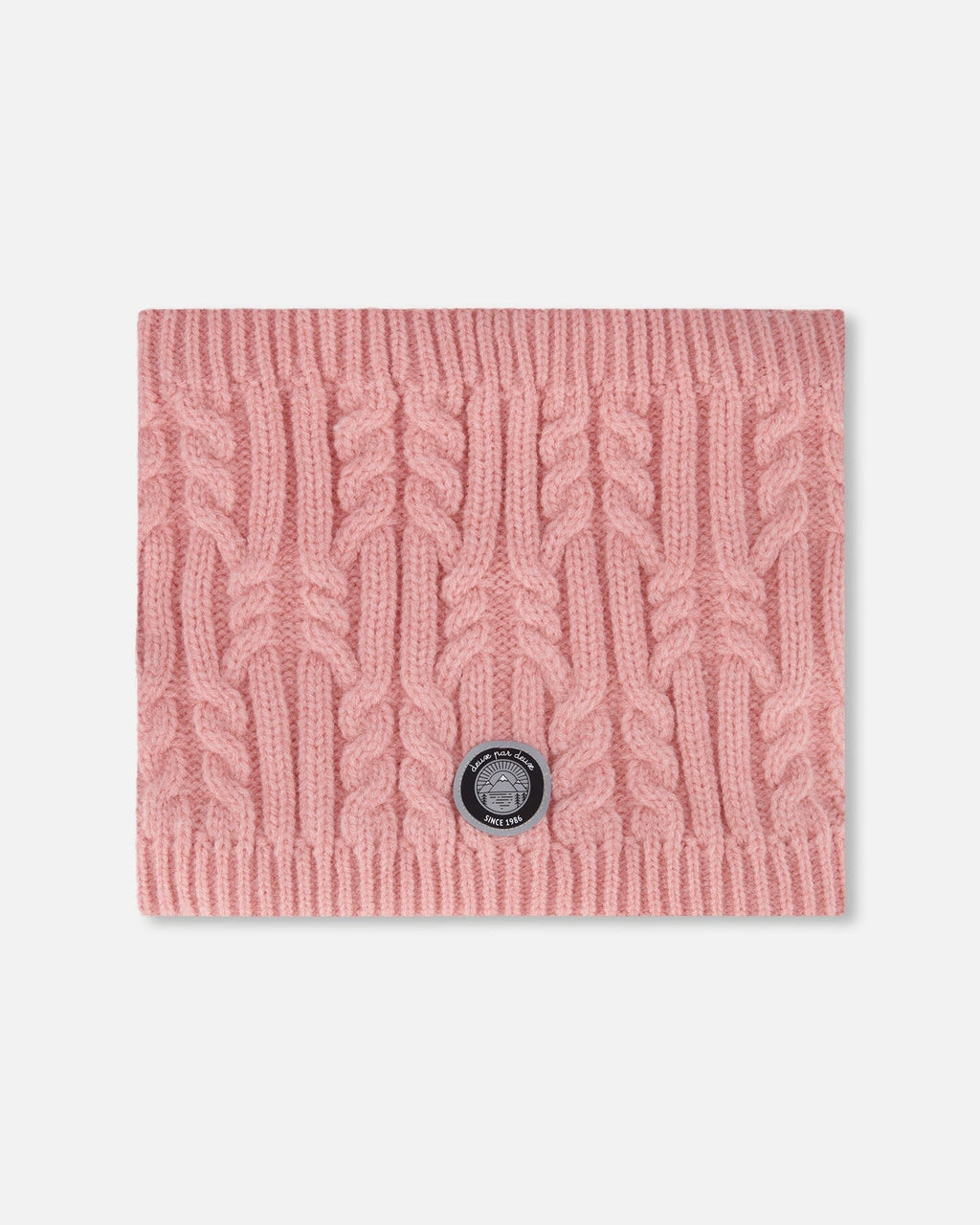 Lined Winter Neckwarmer Dusty Pink