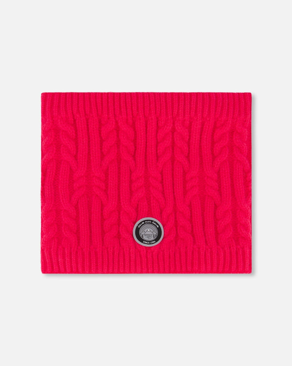 Lined Winter Neckwarmer Flash Coral