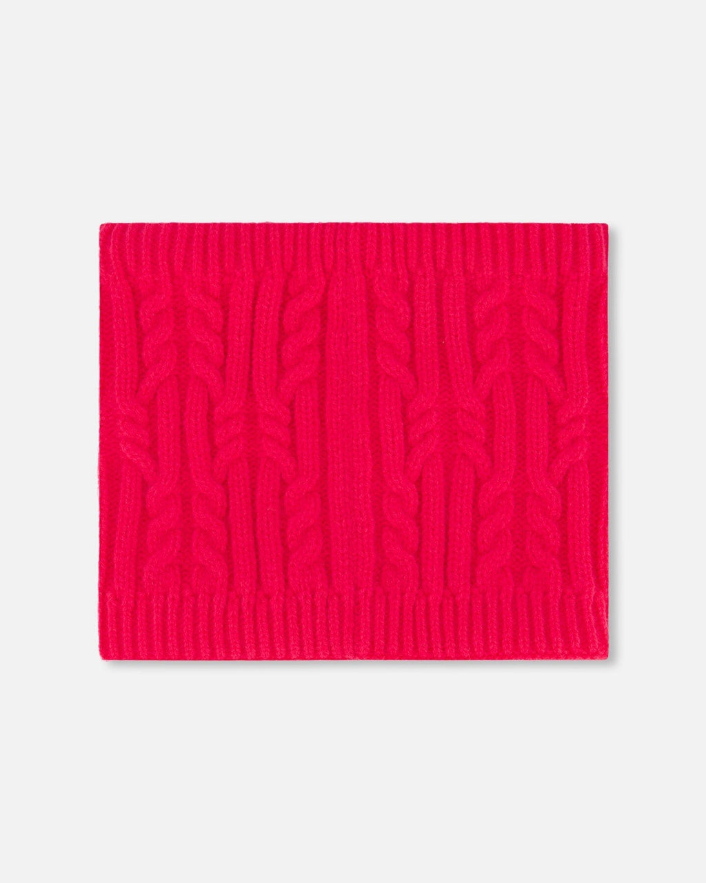 Lined Winter Neckwarmer Flash Coral