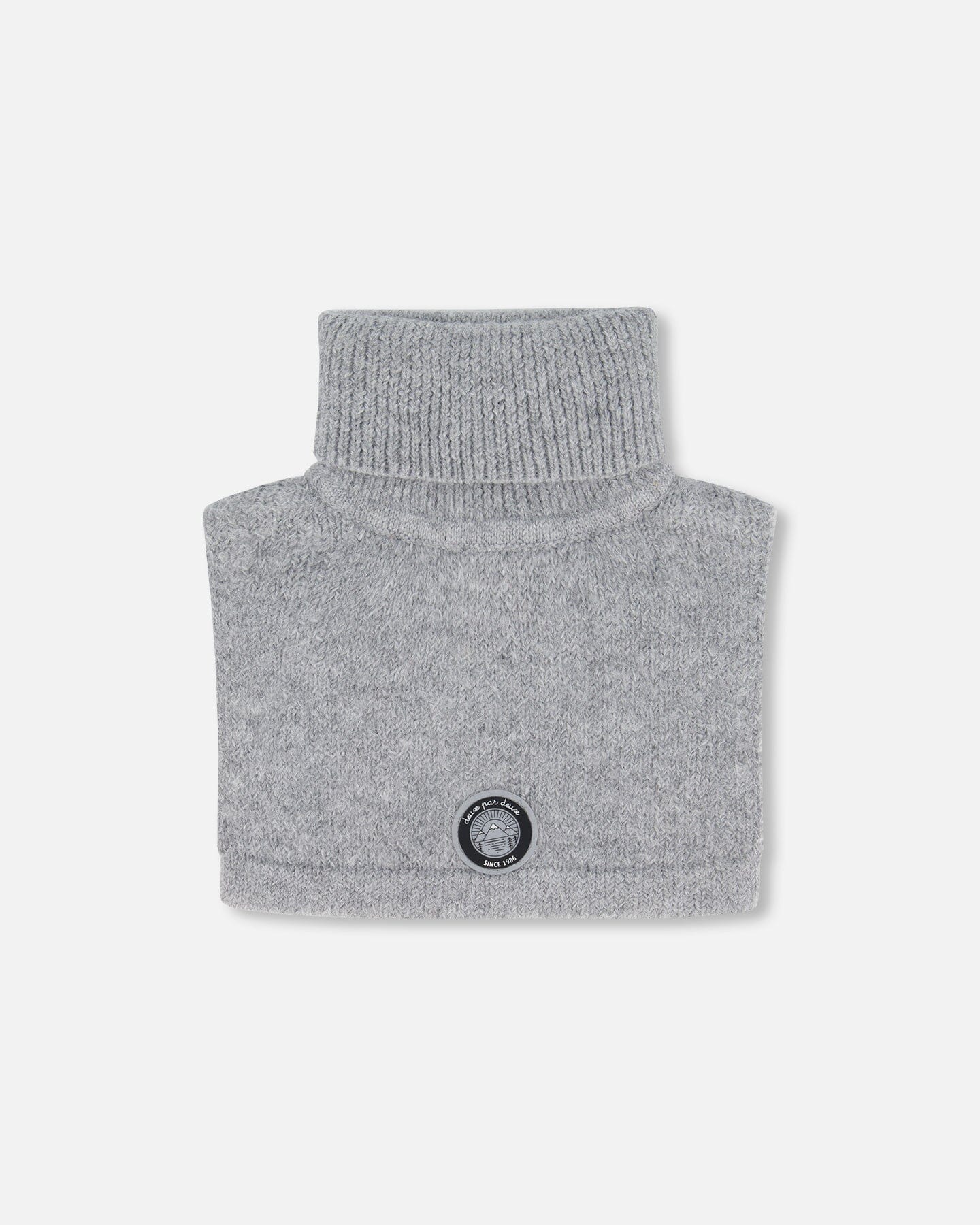 Turtleneck Neckwarmer Heather Gray