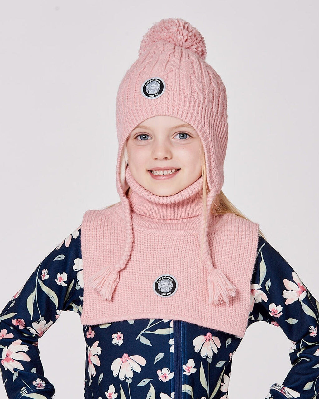 Turtleneck Neckwarmer Dusty Pink