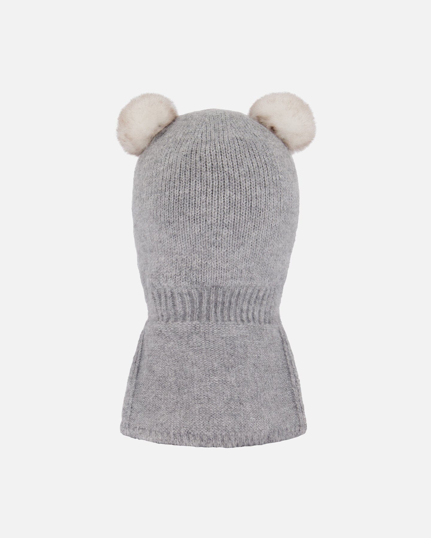 Knit Balaclava Heather Gray