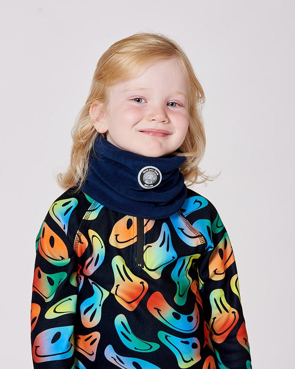 Polar Fleece Neckwarmer Navy Blue