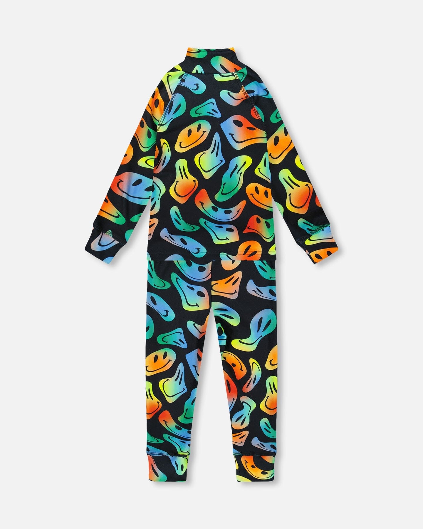 Two-Piece Thermal Underwear Set Smiley Face Boy