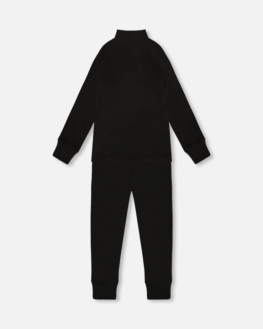 Two-Piece Thermal Underwear Set Black