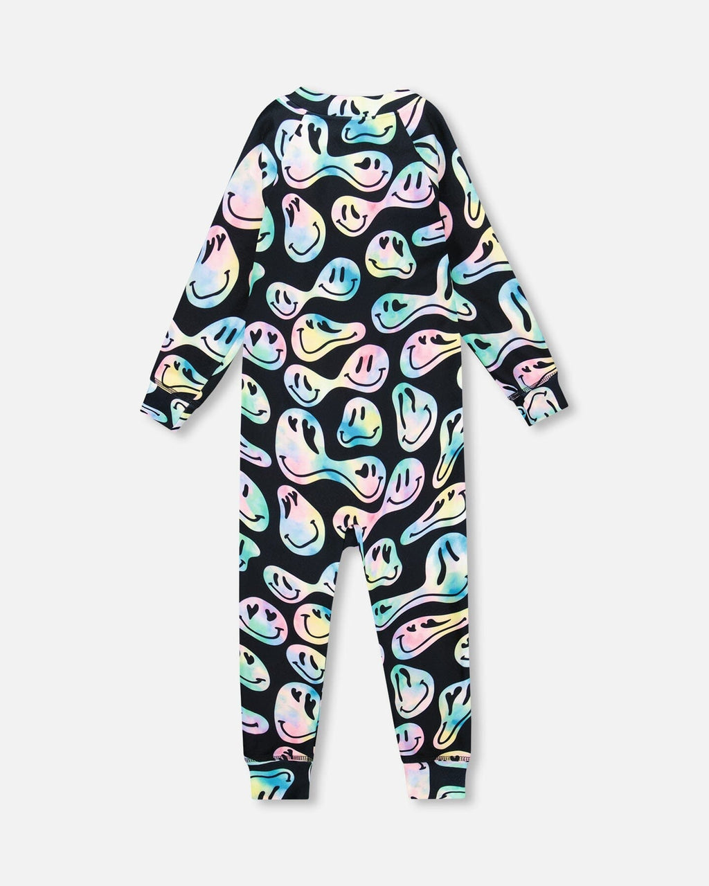 One-Piece Thermal Underwear Smiley Face Girl