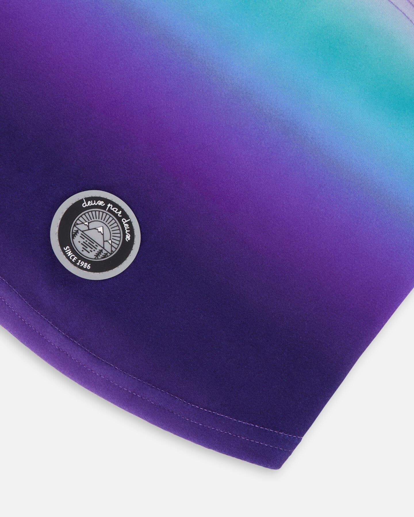 Brushed Jersey Balaclava Purple Gradient