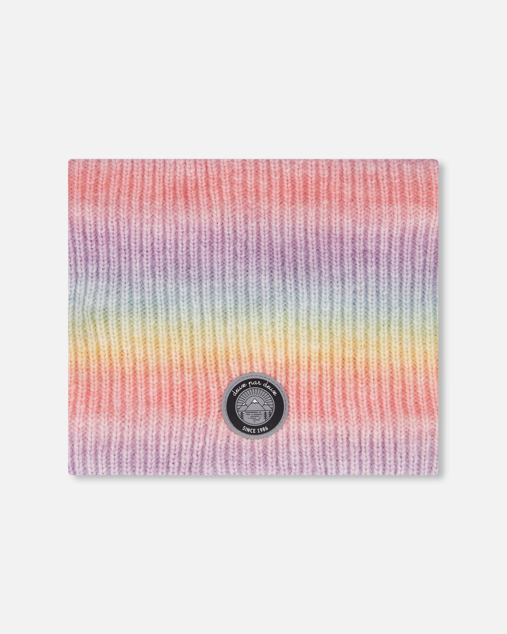 Lined Knit Neckwarmer Multicolor