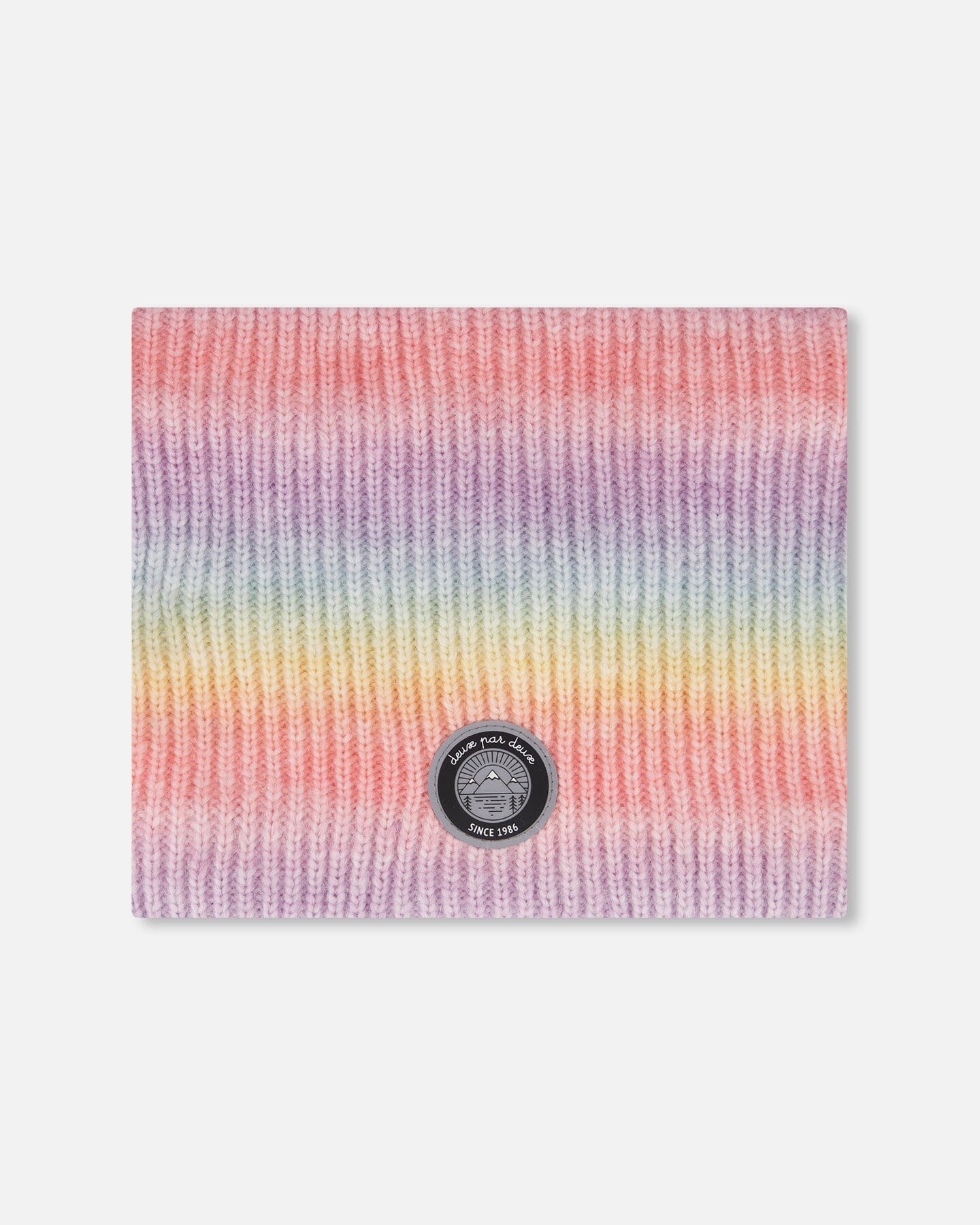 Lined Knit Neckwarmer Multicolor