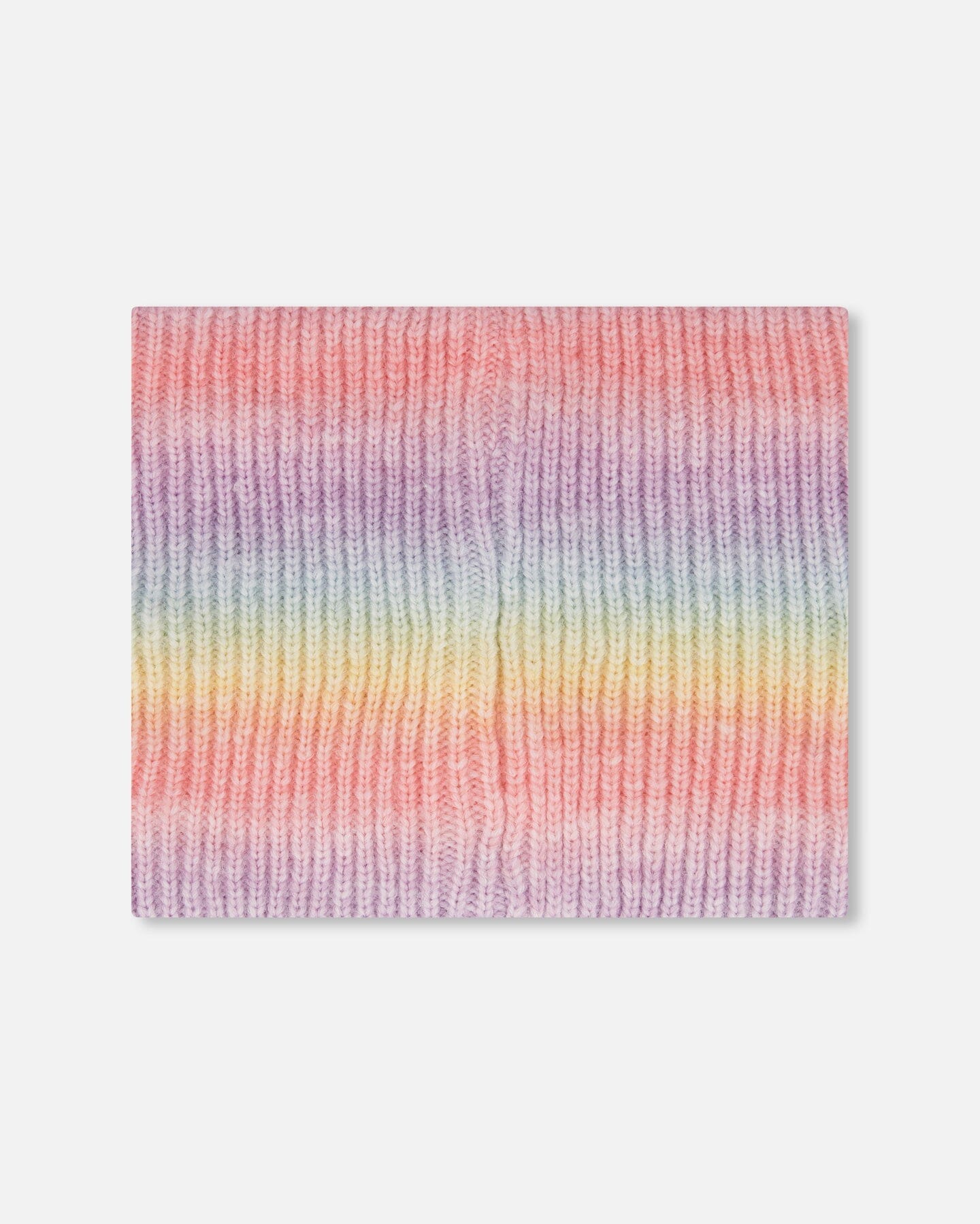 Lined Knit Neckwarmer Multicolor