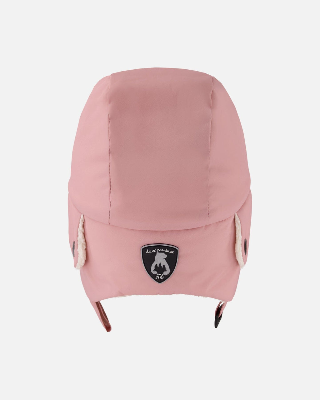 Lined Baby Chapka Dusty Pink