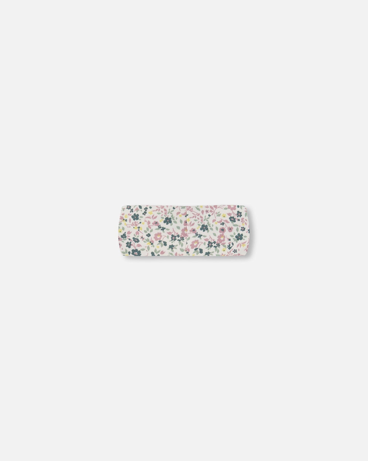 Organic Cotton Headband Off-White Floral