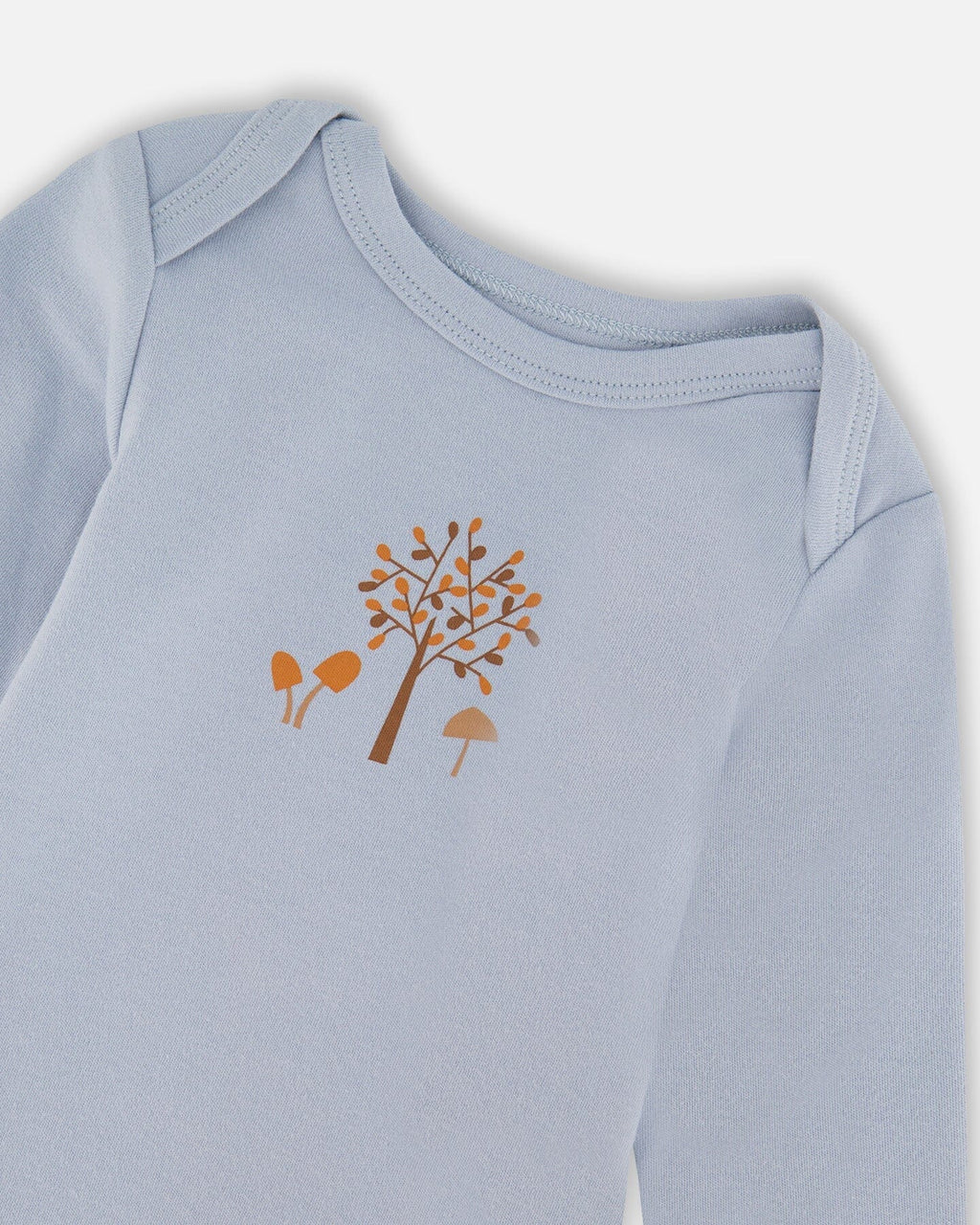 Organic Cotton Onesie Light Blue