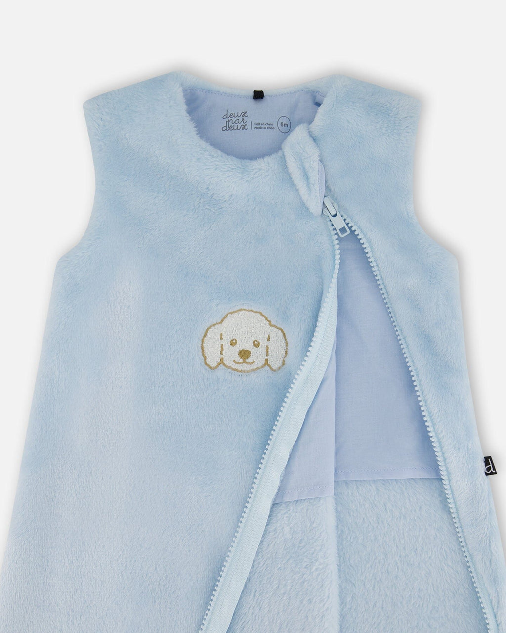 Plush Sleep Sack Light Blue