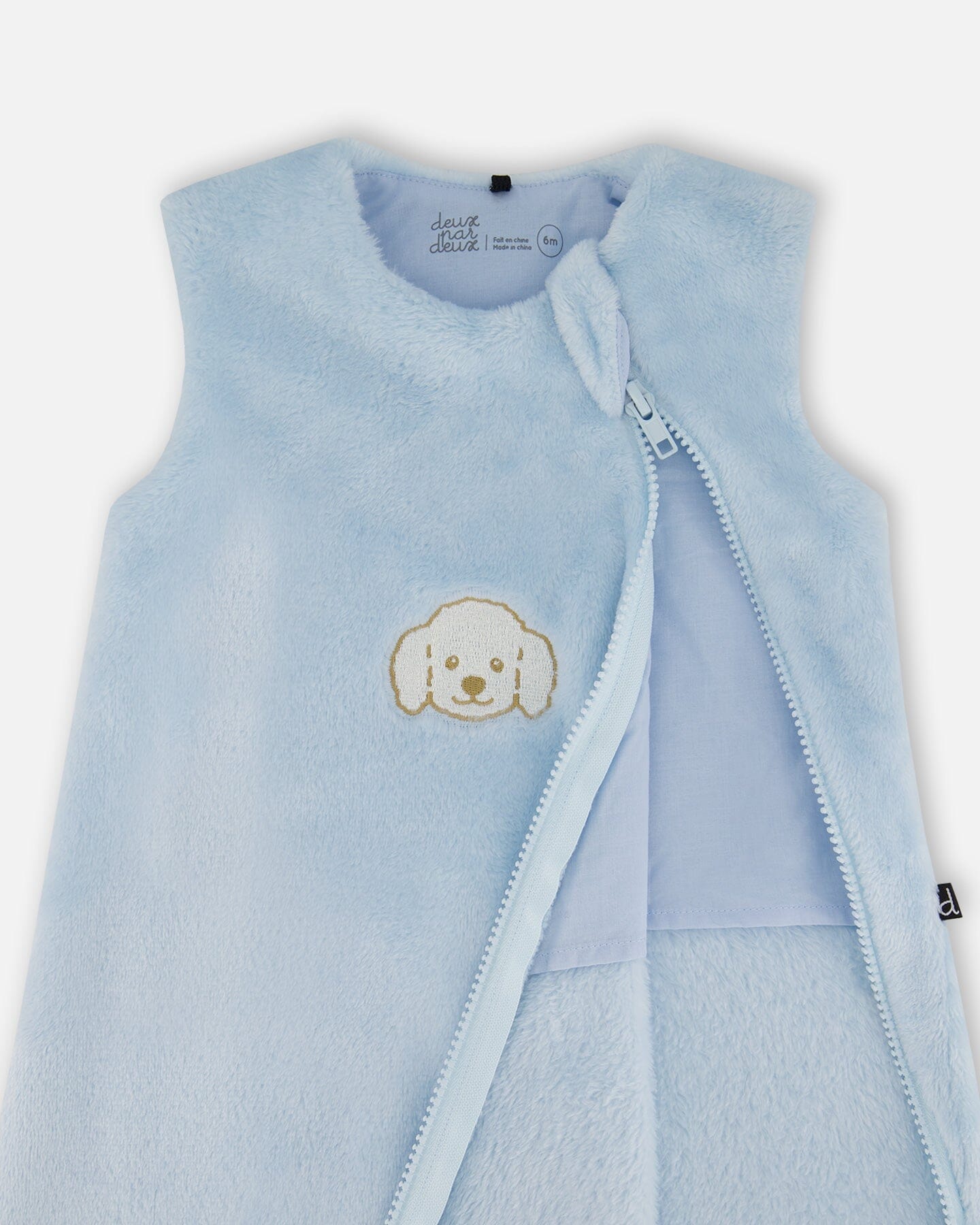 Plush Sleep Sack Light Blue