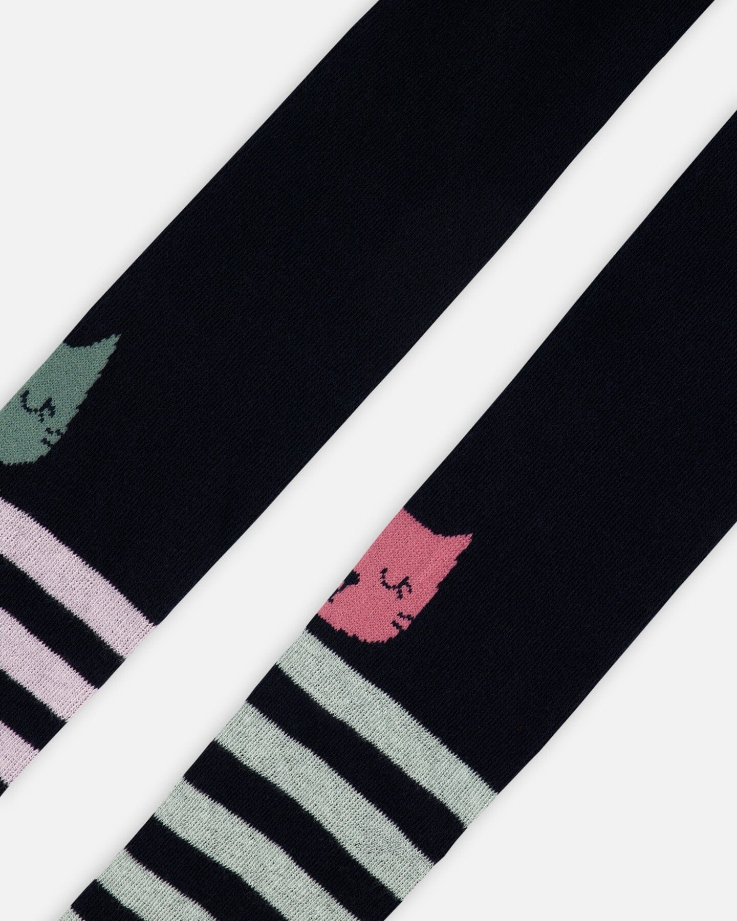 Knit Tights Dark Blue