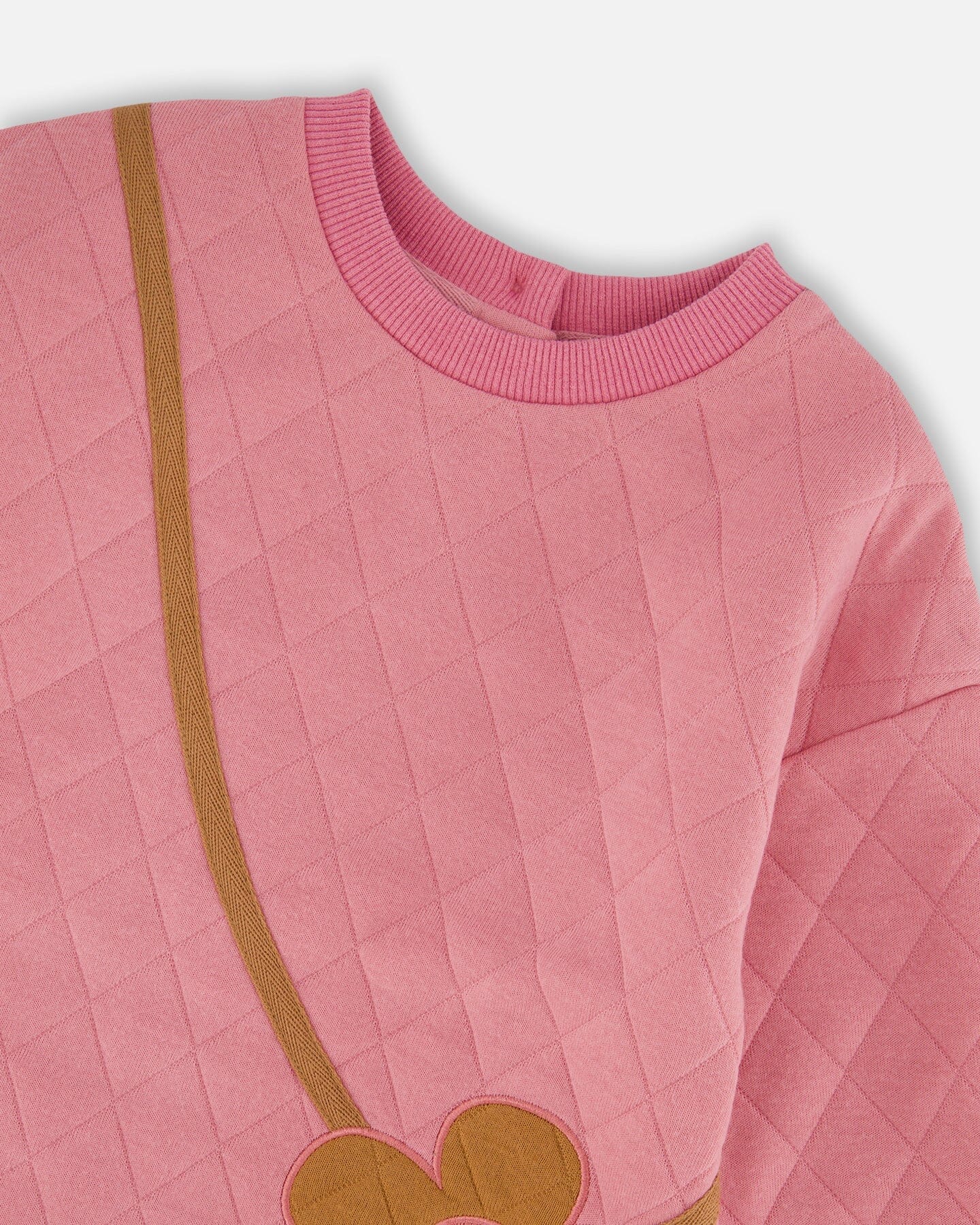 Quilted Dress Purple Pink