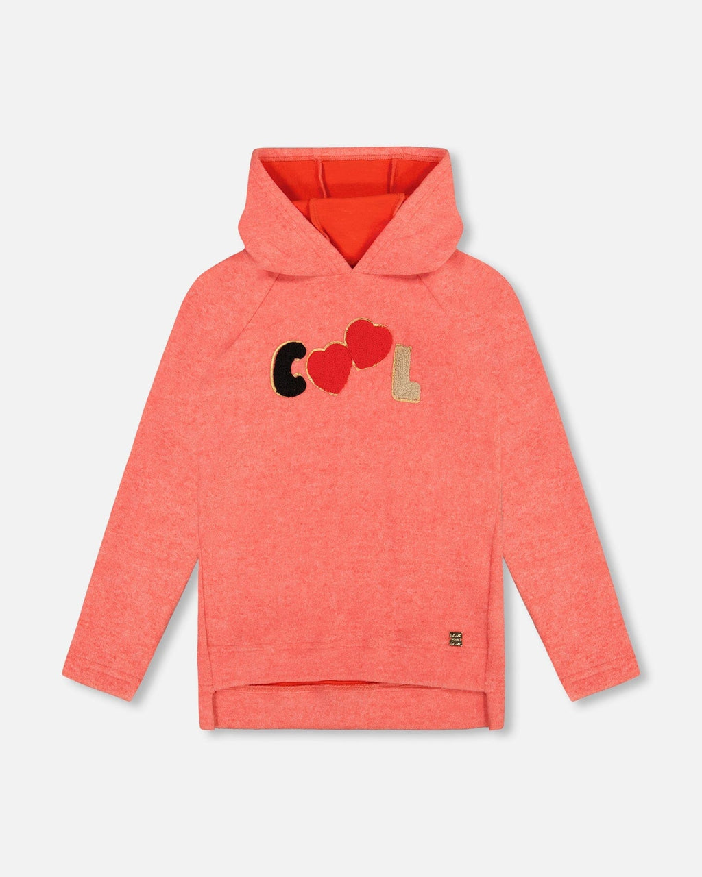 Ultra Soft Hooded Tunic Coral