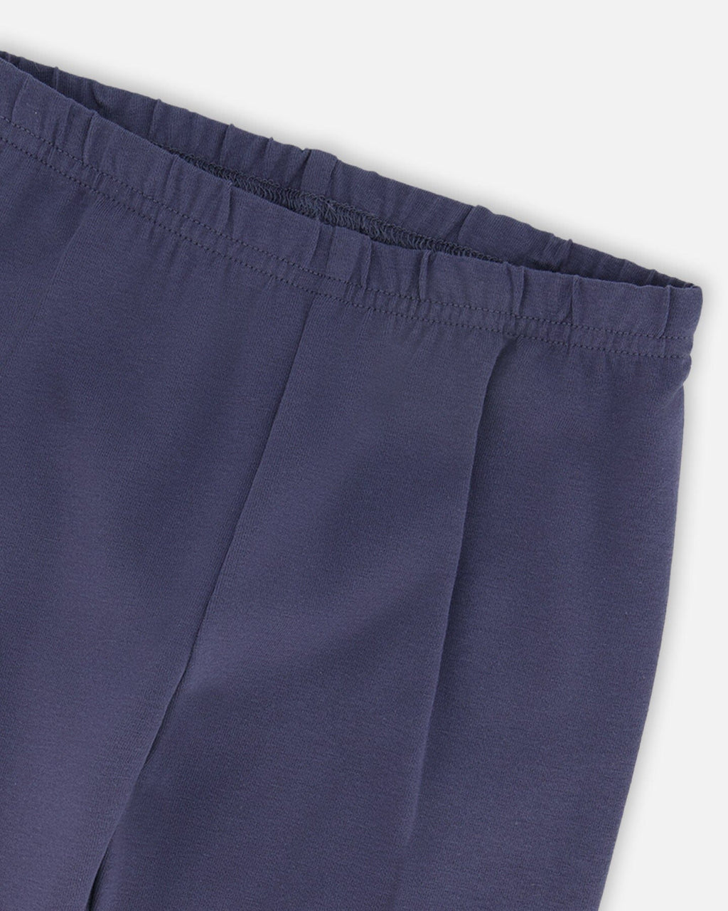 Organic Cotton Leggings Navy Blue With Hearts