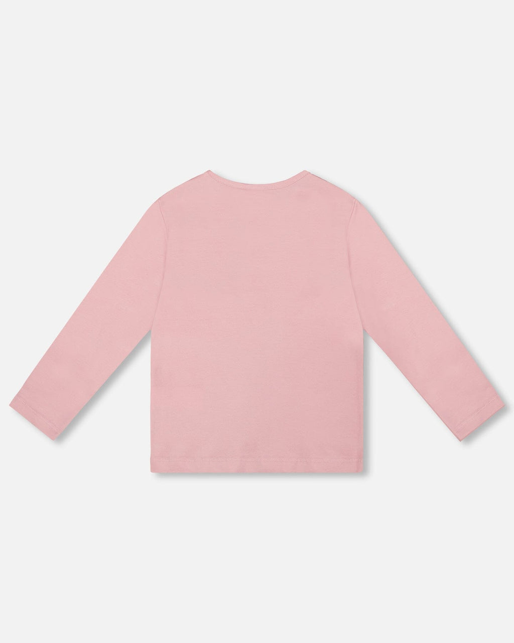 Organic Cotton Long Sleeve T-Shirt Dusty Pink
