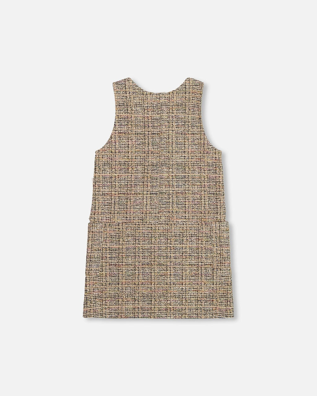 Tweed Jumper Beige And Black