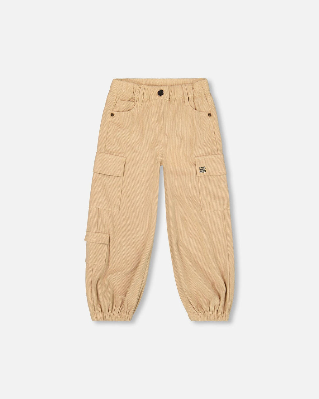 Parachute Corduroy Pants With Cargo Pockets Light Pecan Brown