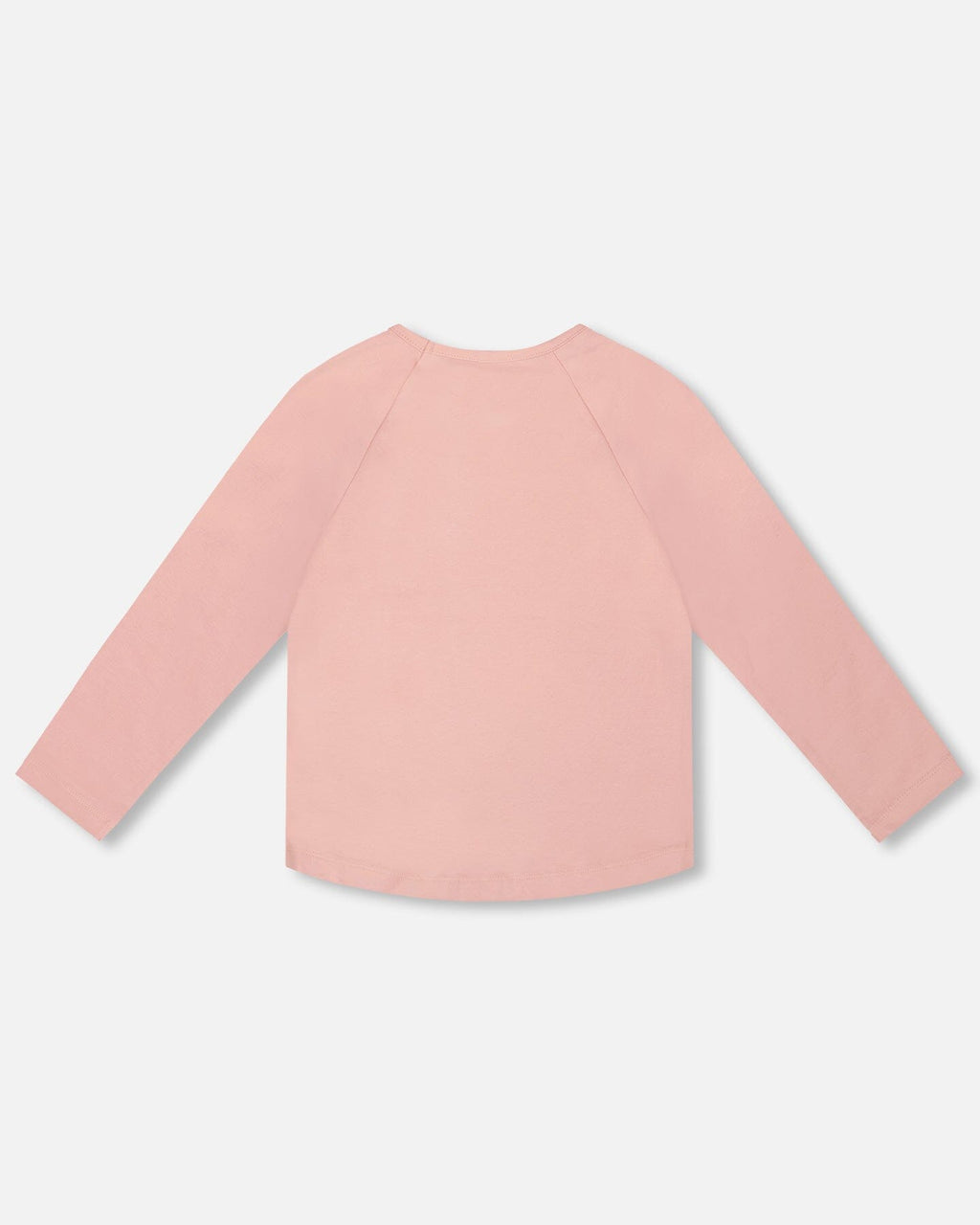 Organic Cotton T-Shirt Dusty Pink With Llama